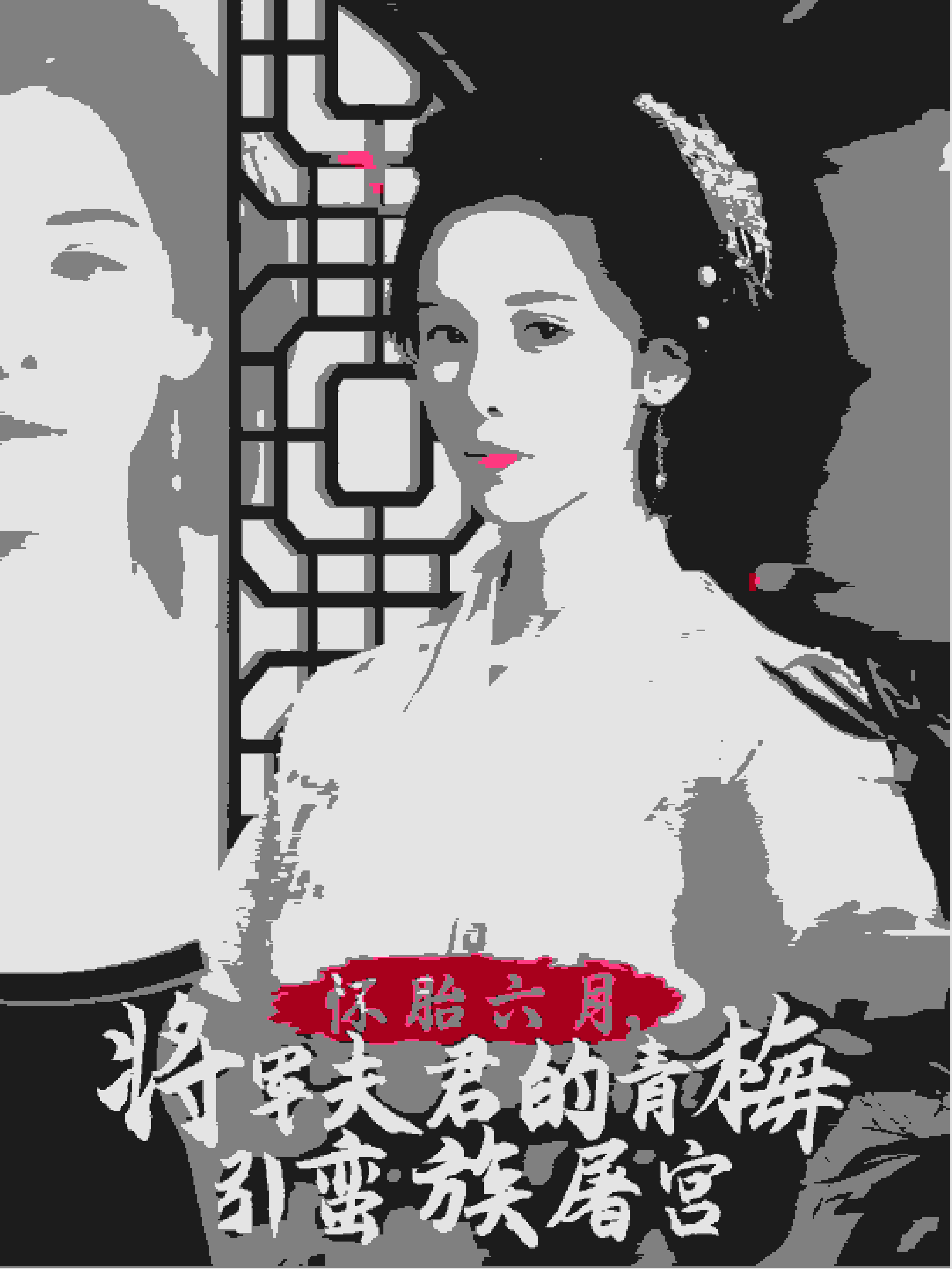 怀胎六月，将军夫君的青梅引蛮族屠宫封面图