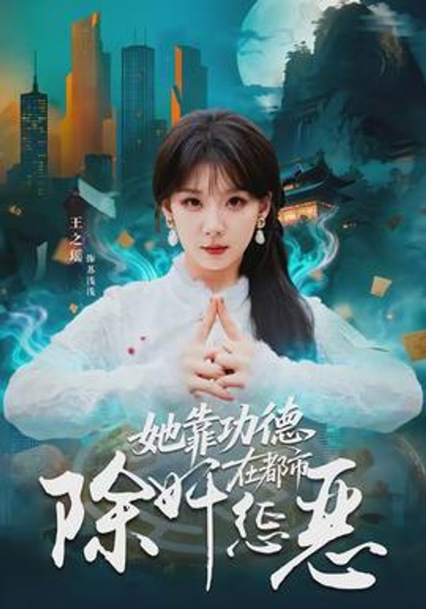 她靠功德在都市除奸惩恶封面图
