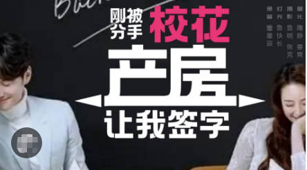 刚被分手，校花产房叫我签字封面图